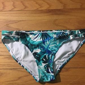 succulent printed bikini bottoms